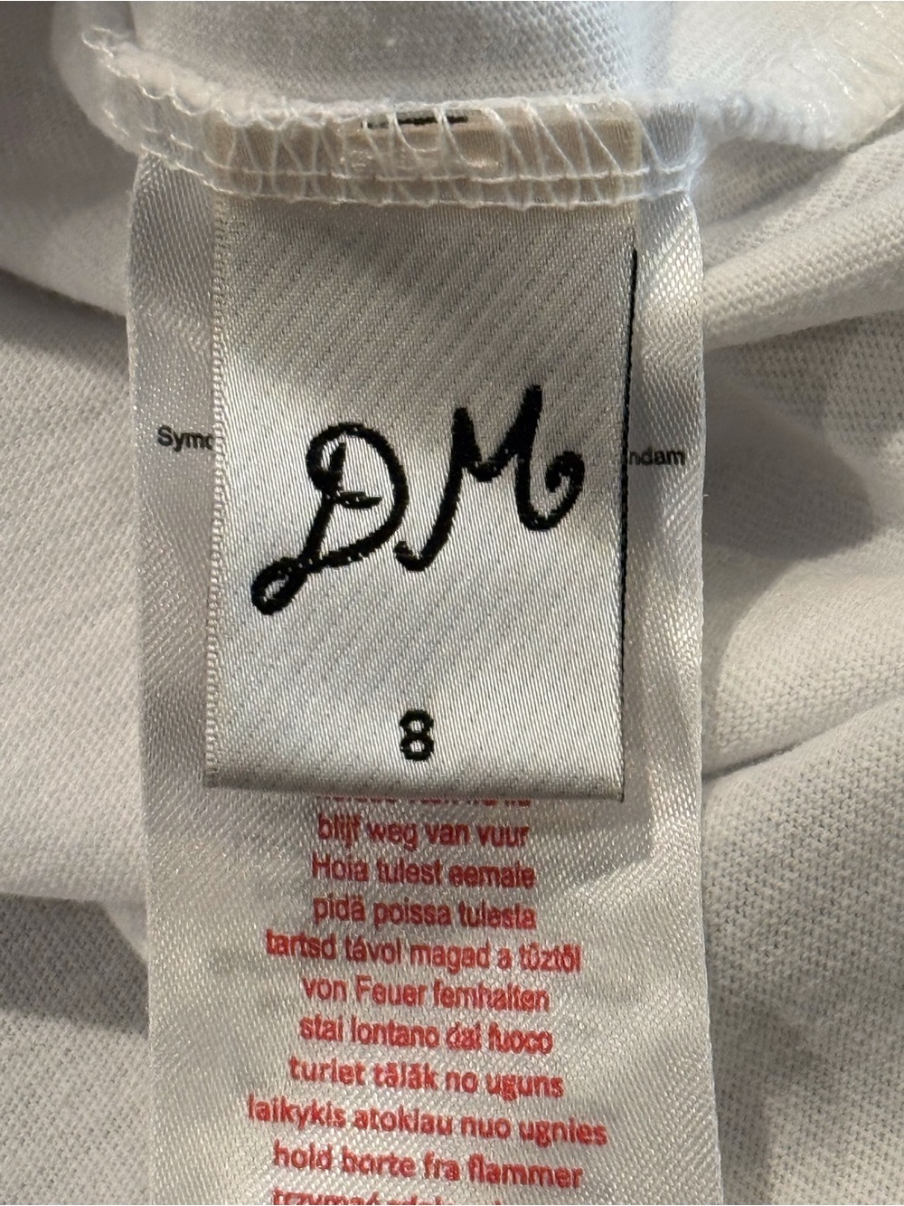 Damson Madder Crab Graphic Baby Tee Coastal Nautical Indie Minimalist Preppy 8UK - Picture 11 of 13